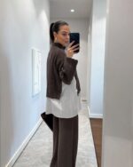 Brown knit set - Image 3