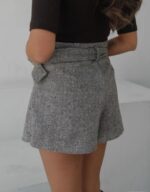 Stylish grey wool-blend co-ord set - Image 3