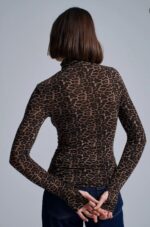 Leopard turtle neck - Image 2