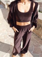 3 pieces velour set - Image 4