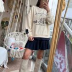 Be Jolly Day Cream Graphic Sweatshirt