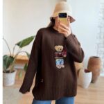 Brown wool sweater