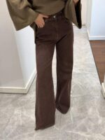 Wide leg jeans Brown
