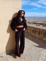 3 pieces velour set - Image 2