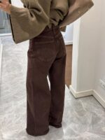 Wide leg jeans Brown - Image 3