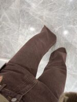 Wide leg jeans Brown - Image 2