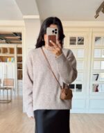 Beige Knit Sweater