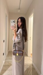 Beige Wide Leg Loungewear Set - Image 2