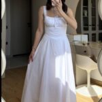 White Midi Summer Dress