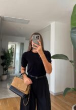 Black Short Sleeve T-Shirt - Image 3