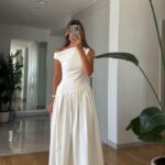 White Midi Dress