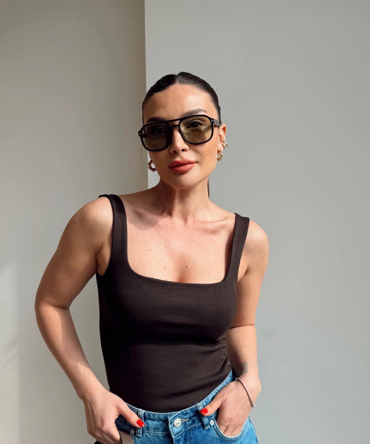 WhatsApp Image 2026-02-27 at 10.12.42 AM Brown Tank Top - Image 1