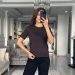 Brown Short Sleeve T-Shirt