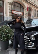 Black Tailored Shorts