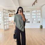 Green Asymmetrical Top