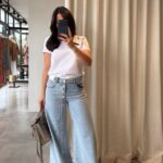 Blue Denim Brushed Jeans