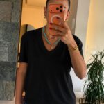 Black V-Neck Short Sleeve T-Shirt