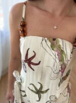 Beige Sea Life Print Summer Set - Image 3