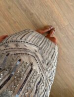 Beige Sequin Embellished Cami Set - Image 2
