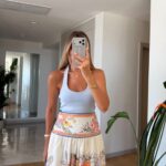 Light Blue Halter Top