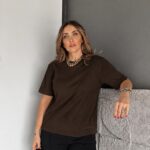Women’s Brown Short Sleeve T-Shirt