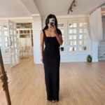 Sleeveless Black Maxi Dress