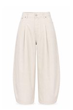 Beige Wide Leg Pants - Image 3