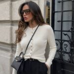 Cream Button-Up Cardigan