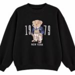 Black Bear Graphic New York Sweatshirt