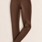 High Waist Brown Athletic Tights