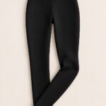 High Waist Black Tights for Women