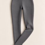 High Waist Charcoal Gray Leggings