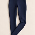 High Waist Navy Blue Tights